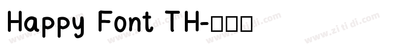 Happy Font TH字体转换